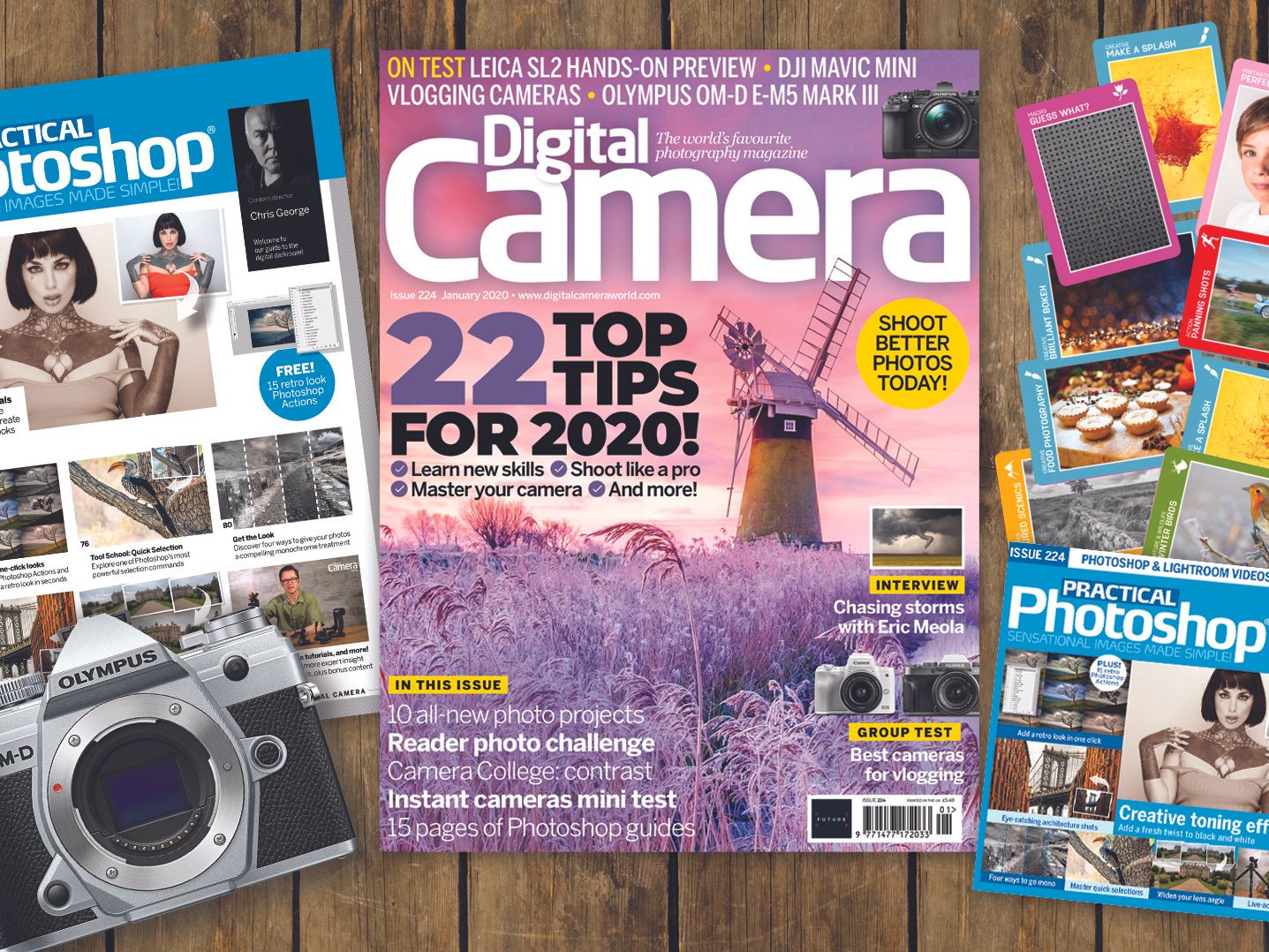Get 12 fantastic free gifts with the January 2020 issue of Digital
