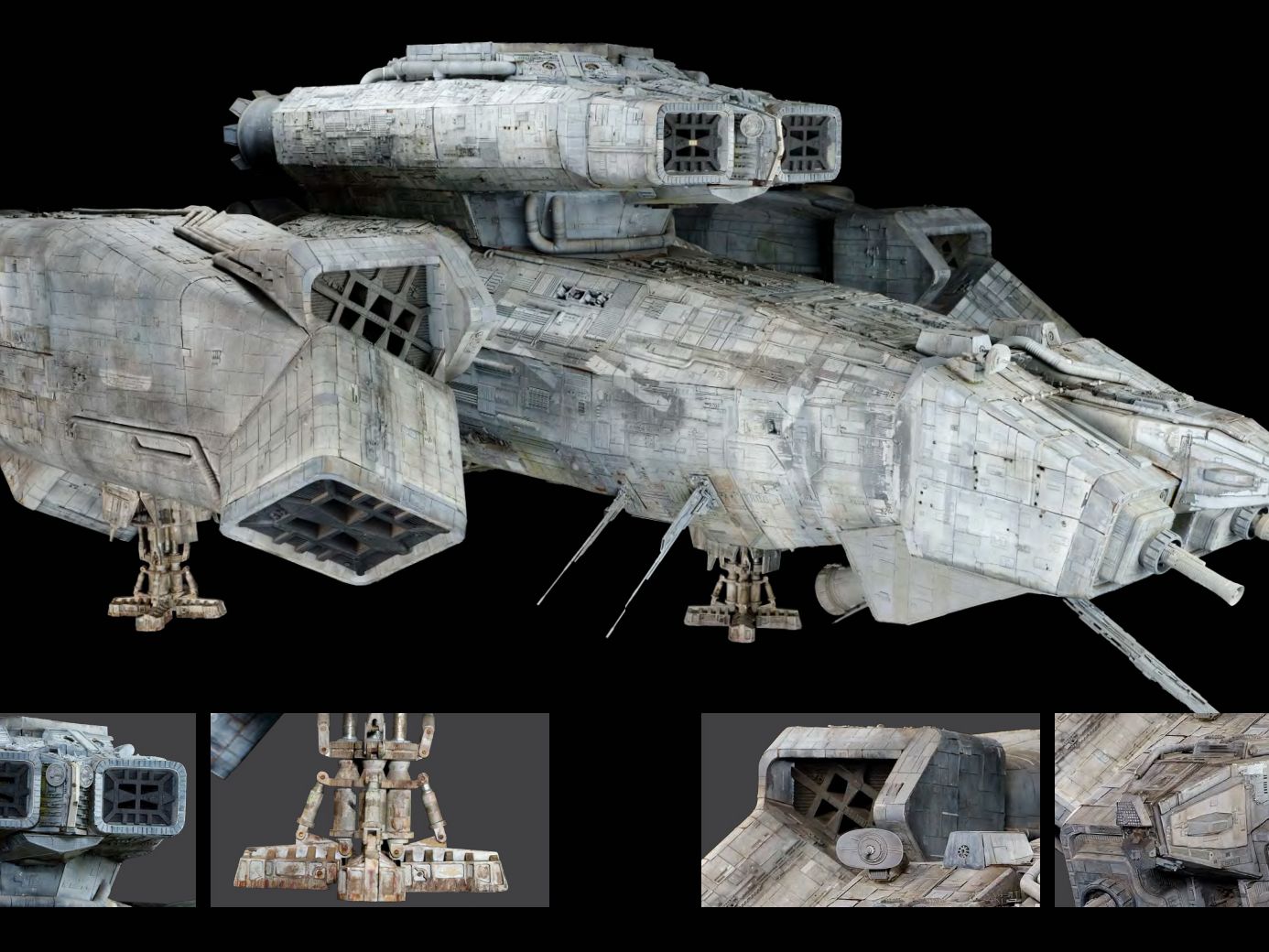 The original Nostromo model from Alien looks great and could