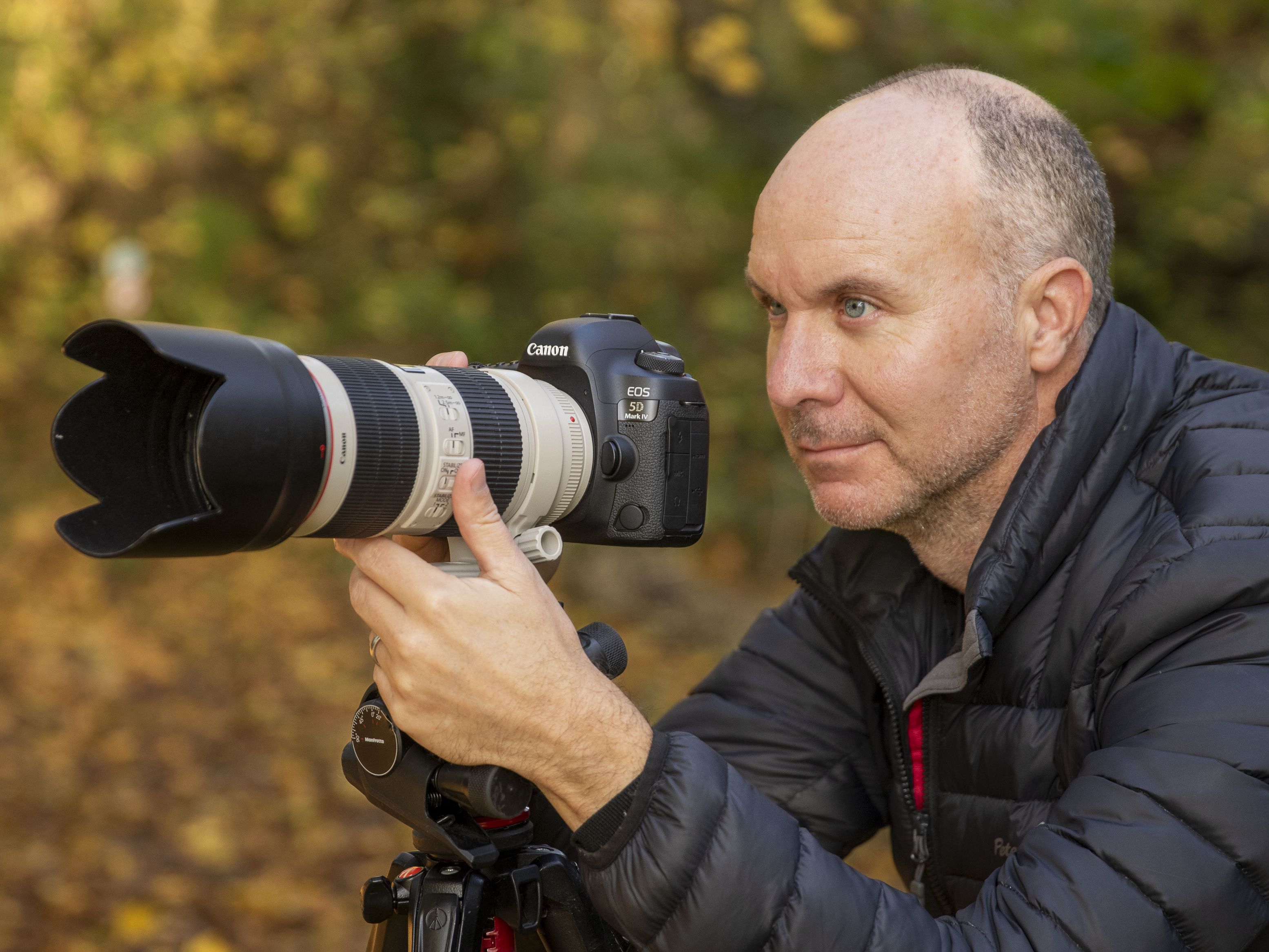 A panoramic view of a landscape