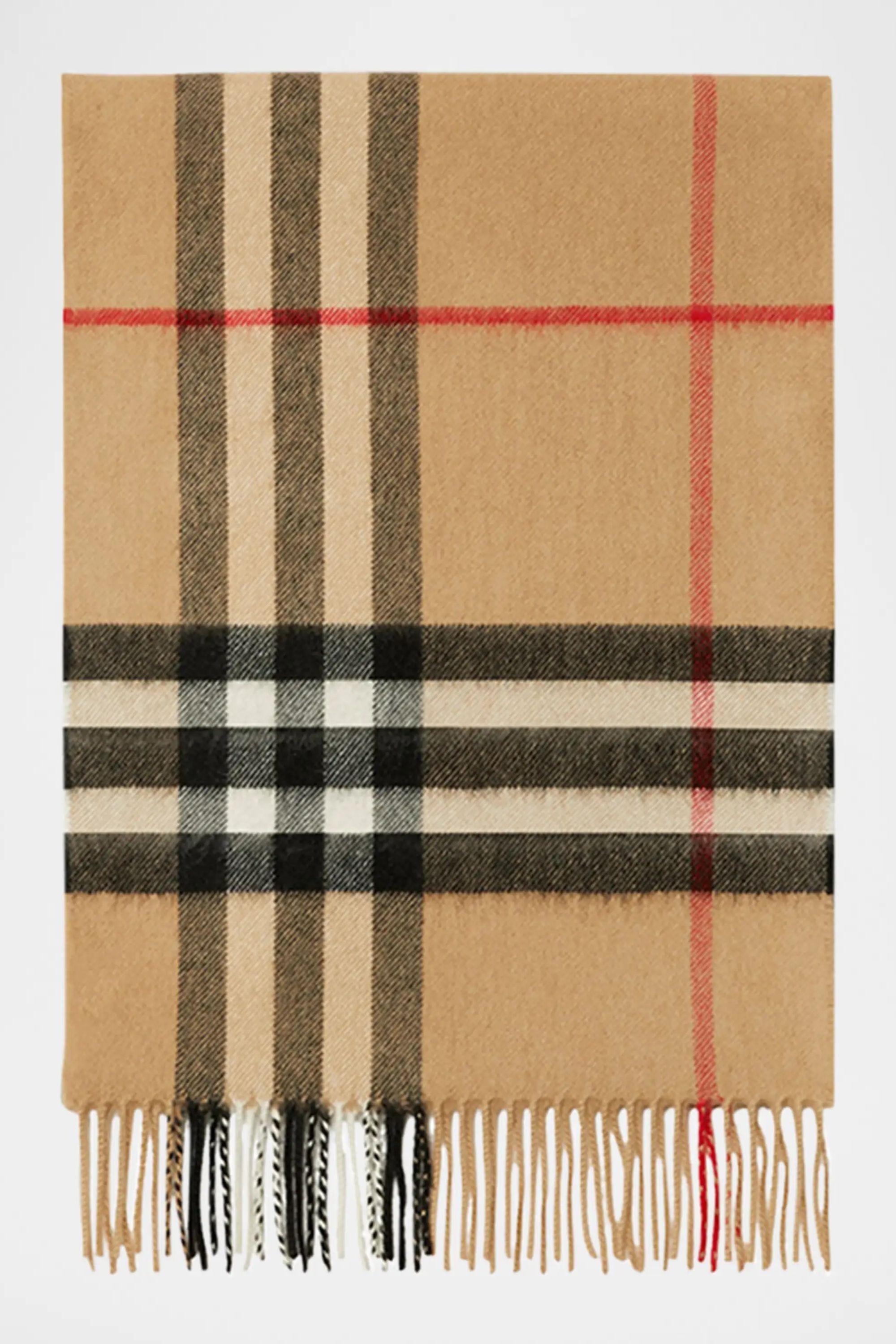 Burberry Giant Check Cashmere Scarf