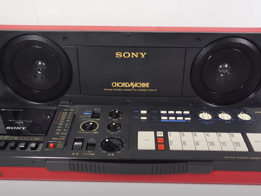 希少☆SONY CHORD MACHINE CFS-C7 ステレオカセットレコーダー 希少☆SONY CHORD MACHINE CFS-C7 ステレオカセットレコーダー