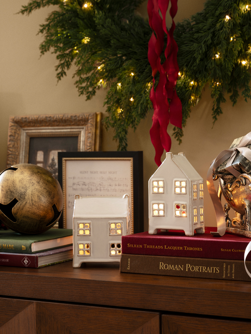Ceramic Tealight Cottage