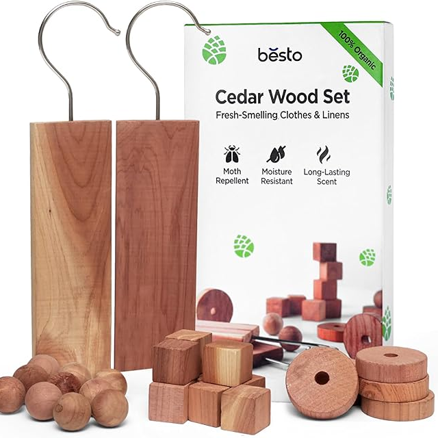 Amazon Cedarwood Moth Repellent for Wardrobes