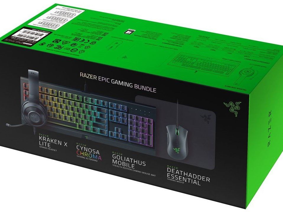 RAZER ゲーミング 11点 セット Razer Level Up Bundle 3 in 1 Gaming Keyboard/Gaming Mouse/Mouse