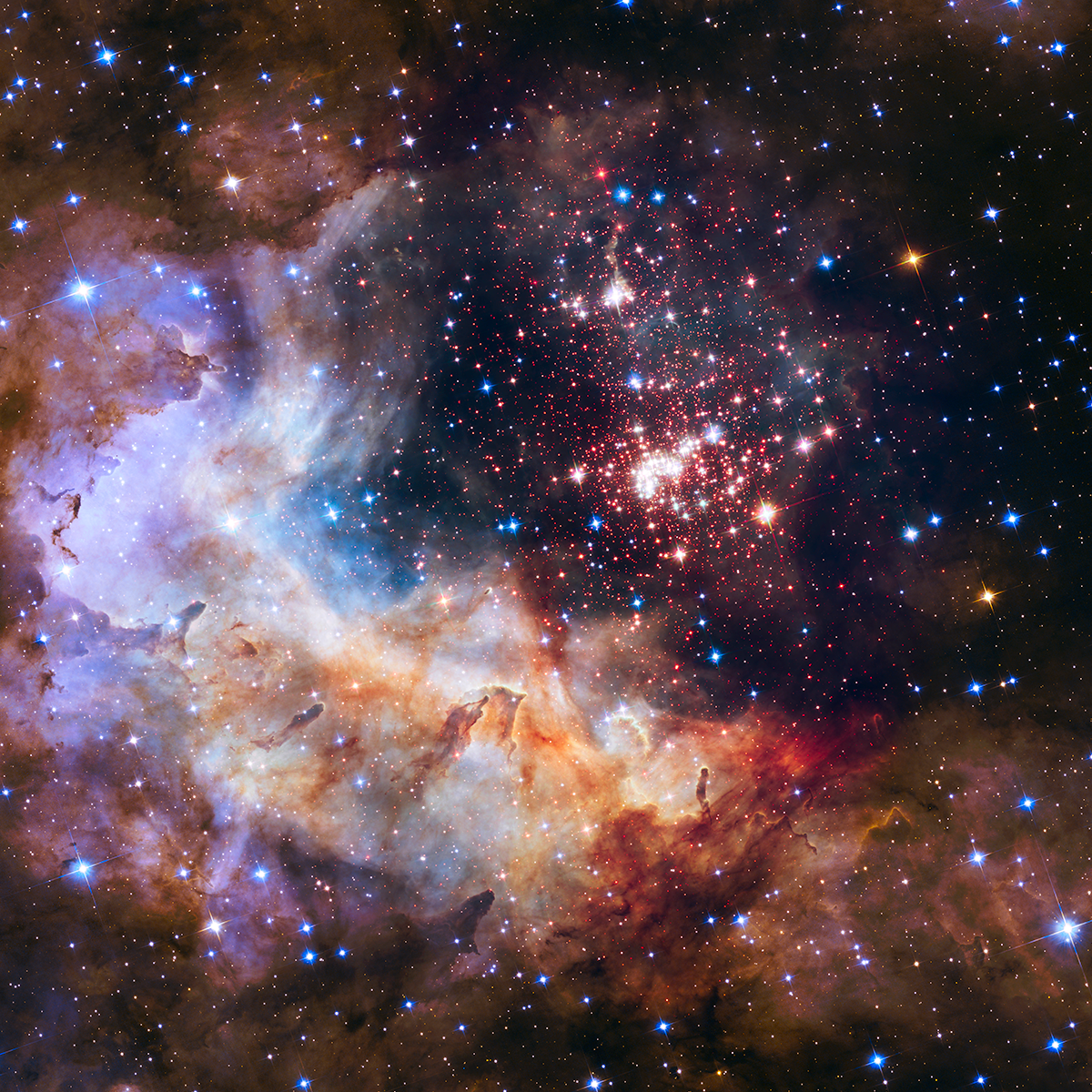 NASA Unveils Spectacular Photo for Hubble Telescope's 25th