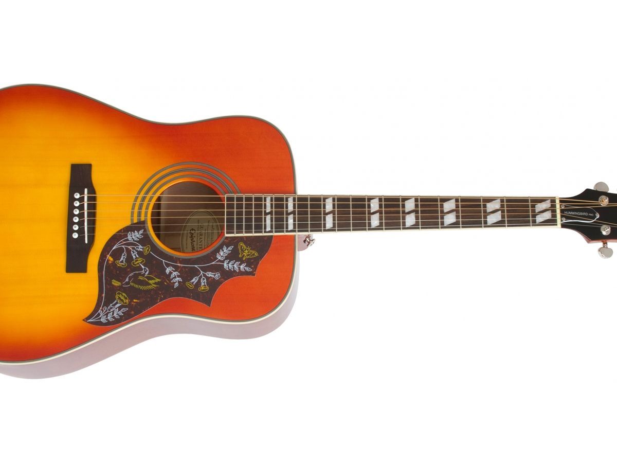 ギター Epiphone Hummingbard/Pro/AW 2_Body_Straight_Front_NA-