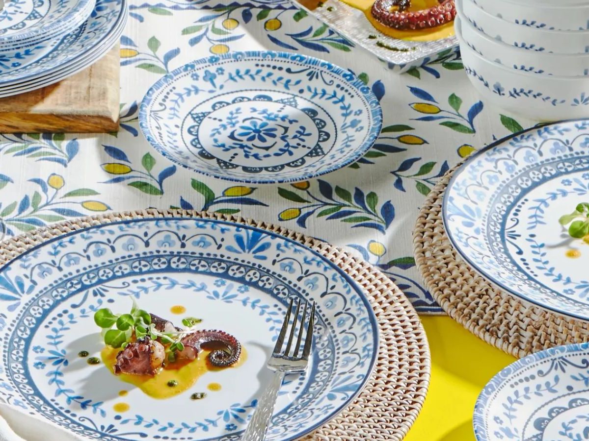stoneware corelle geschirr set