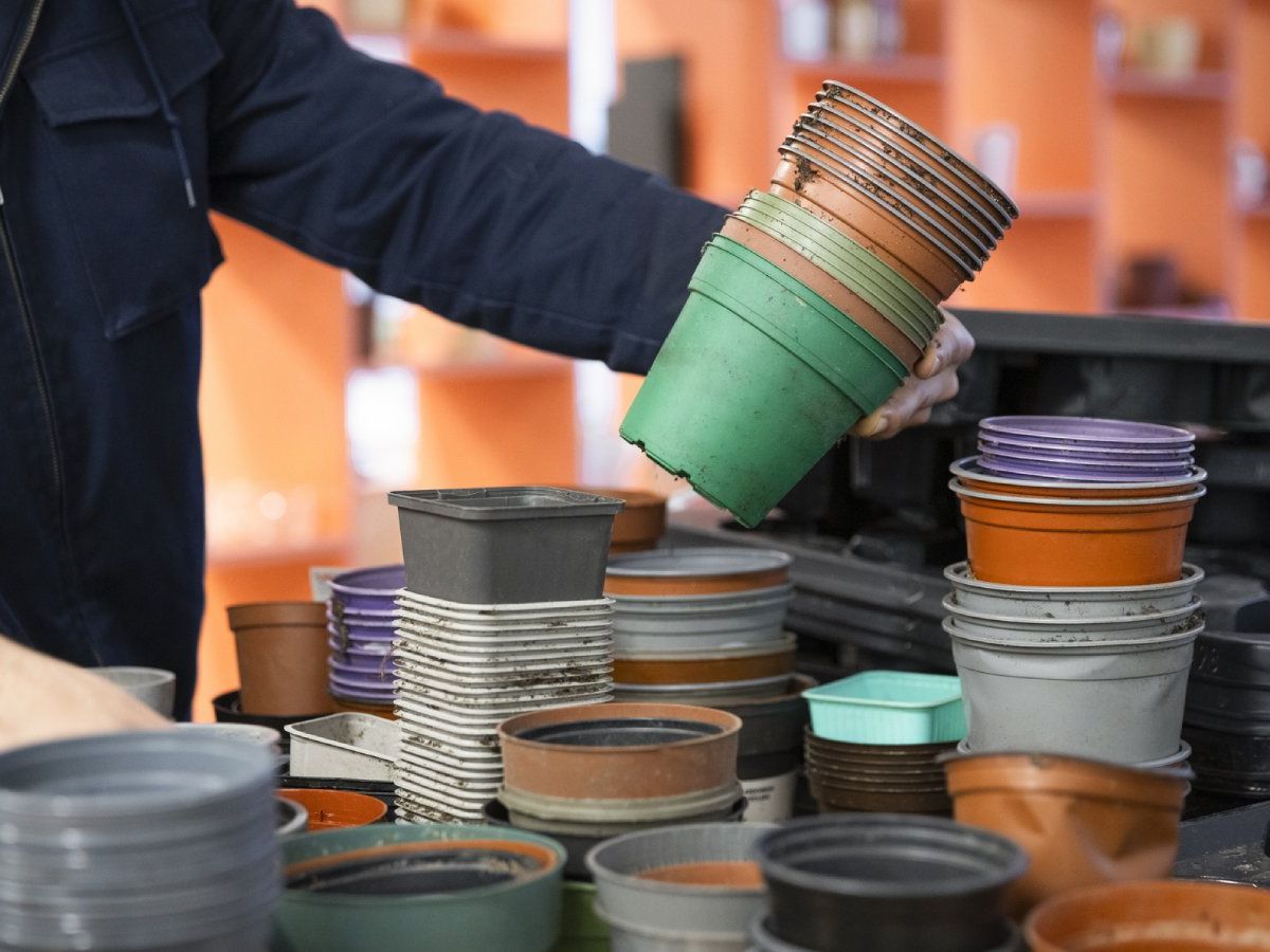 How To Reuse Plastic Plant Pots: Sustainable Ideas | Gardening Know How