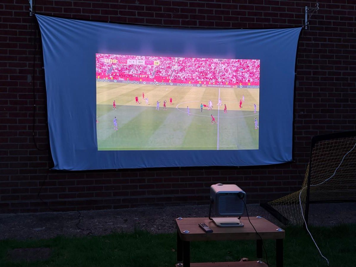 【新品未使用】World Family  Projector Adventures In AV: I tried to set up a projector in my garden for