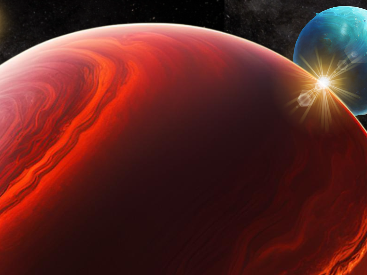 Wobbling exoplanet hints at a hidden exomoon so massive it could