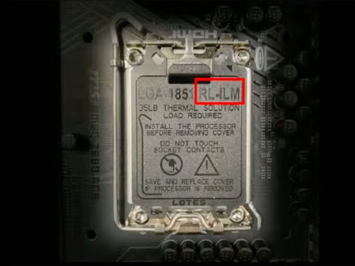 Intel LGA1851 socket has a new ILM that helps CPUs run a bit