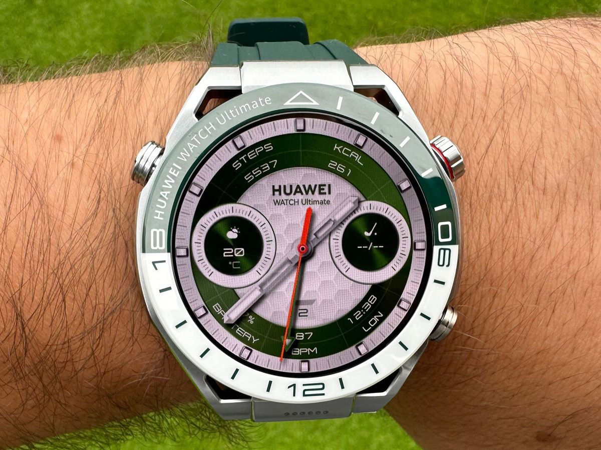 ラウンド用品・アクセサリー HUAWEI WATCH Ultimate Green Huawei Watch Ultimate Green Edition Review | Golf Monthly