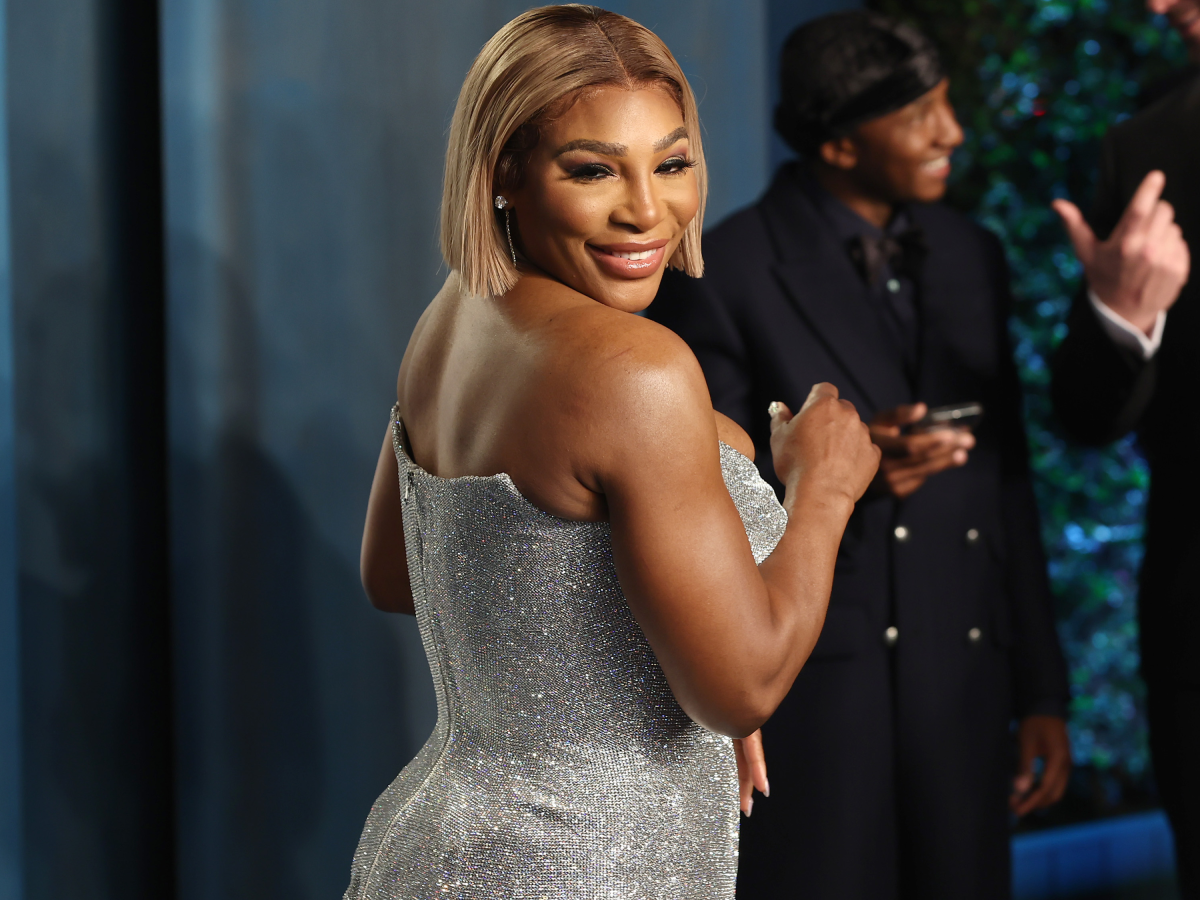Serena Williams and daughter Olympia twin in Balmain dresses | Woman & Home Serena Williams and daughter Olympia twin in Balmain dresses | Woman & Home