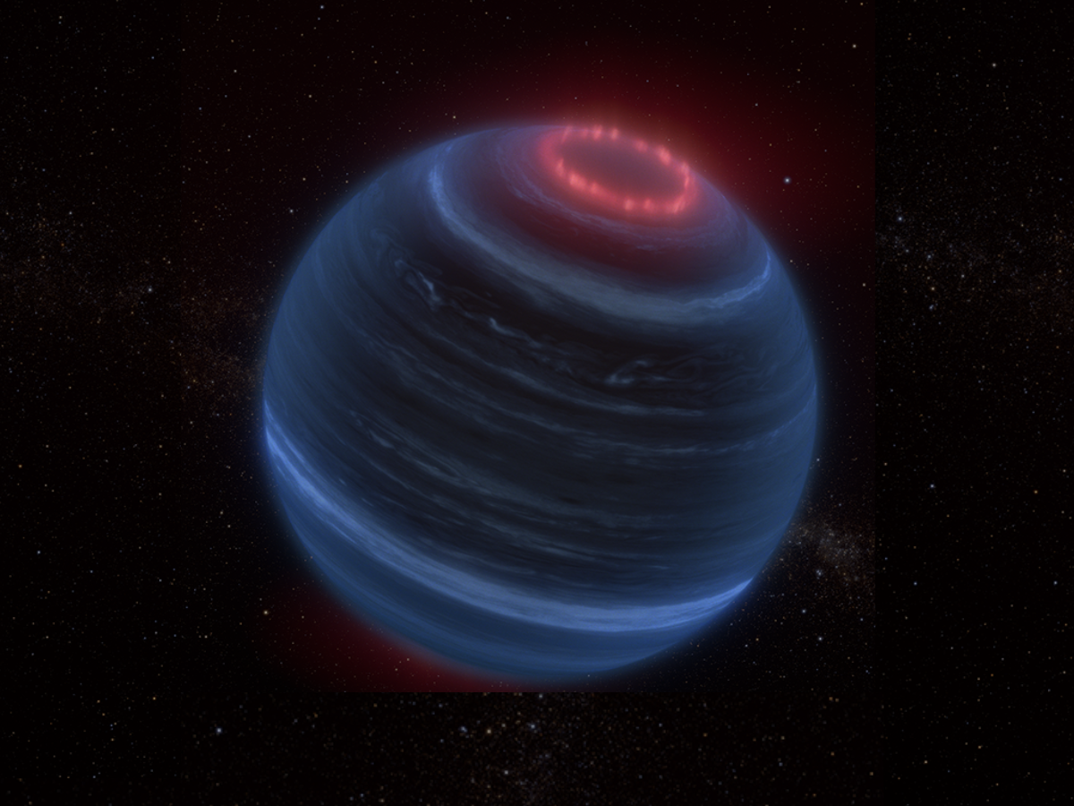 James Webb Space Telescope spots hint of an aurora over a brown