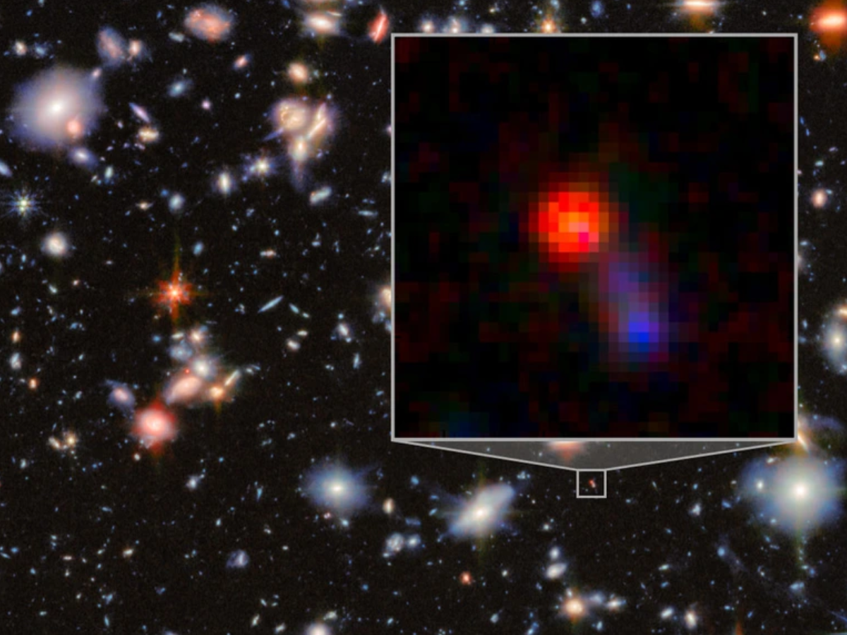 James Webb Space Telescope watches 'Jekyll and Hyde' galaxy