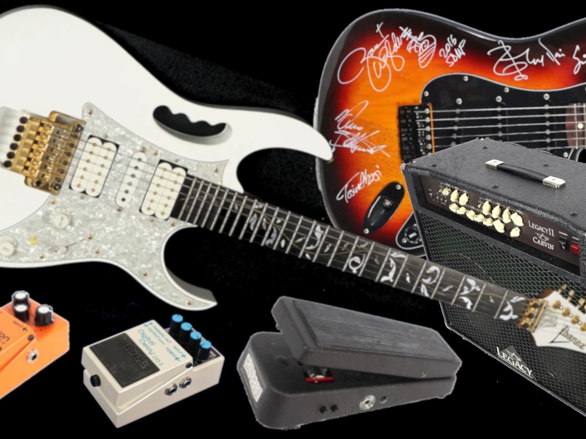 Ibanez RG550 steve vai 本人サイン入り Ibanez RG550 steve vai 本人サイン入り