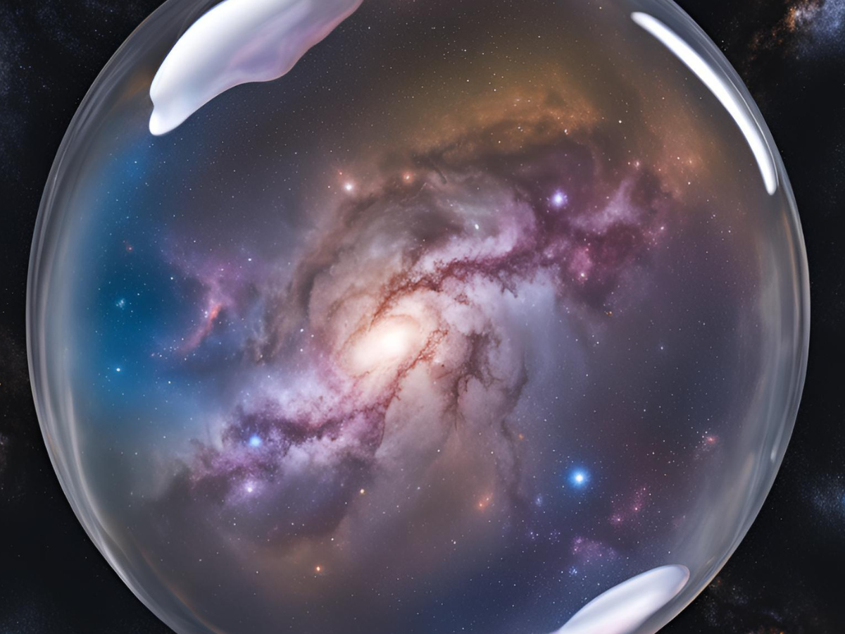 PIECES OF GALAXY 地球(EARTH) The 'sound of the Big Bang' hints that Earth may sit in a cosmic