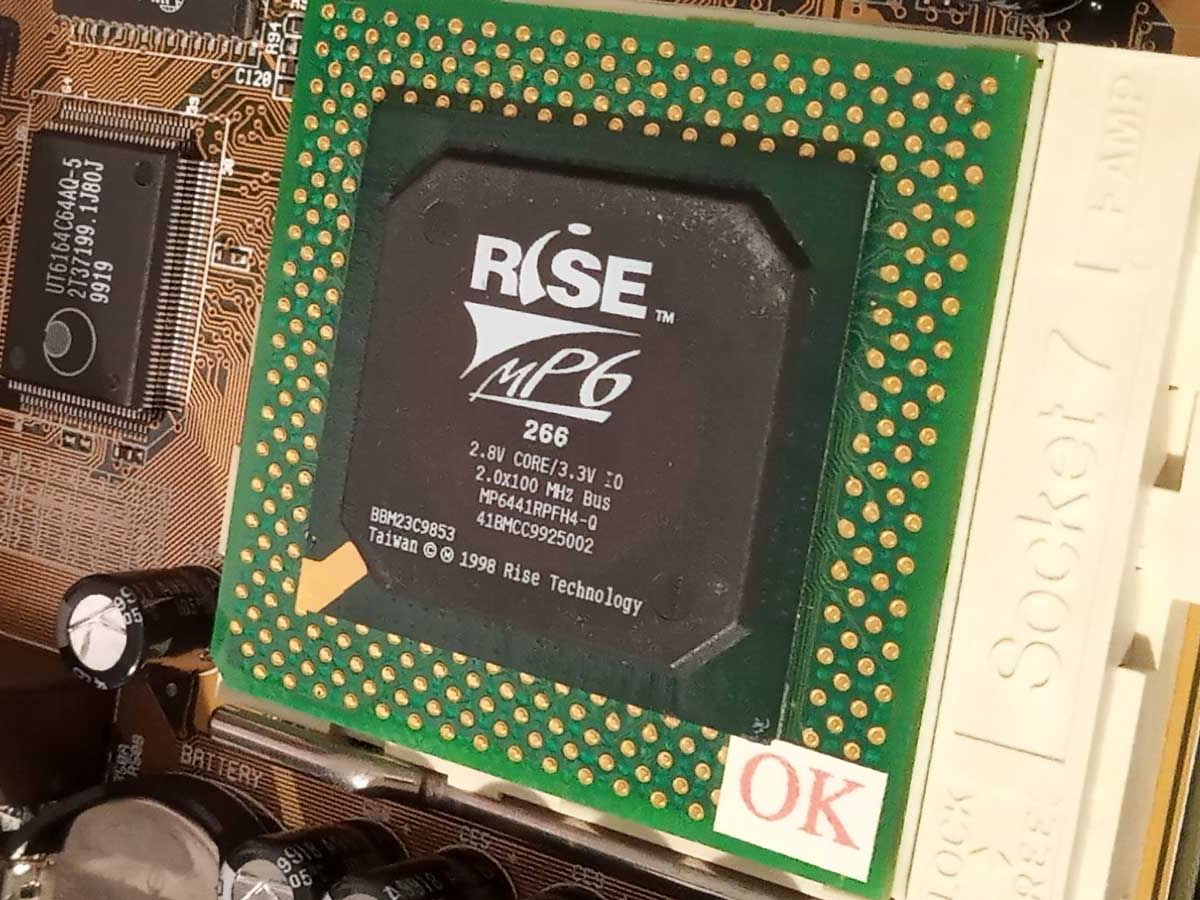 CPU Rise iDragon MP65RPAPH4-Q Rise MP6 PR266 (MP65RPAPH4-Q)
