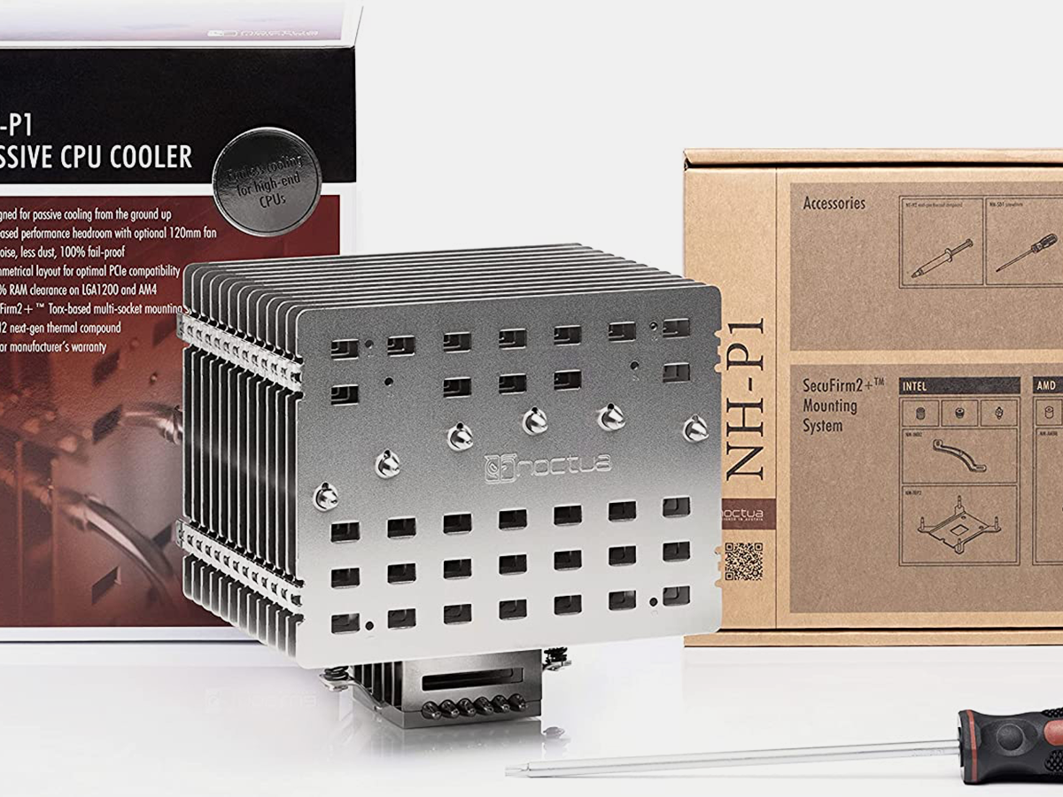 Noctua Launches Its First Fanless Cooler: The NH-P1 | Tom's Hardware