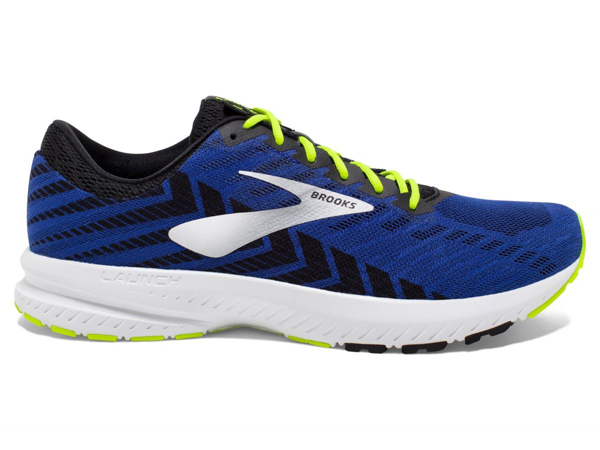 Brooks Men’s Launch 6 Running Blue Black Nightlife Running Shoes Sneakers 10.5 Amazon.com | Brooks Men main image 4