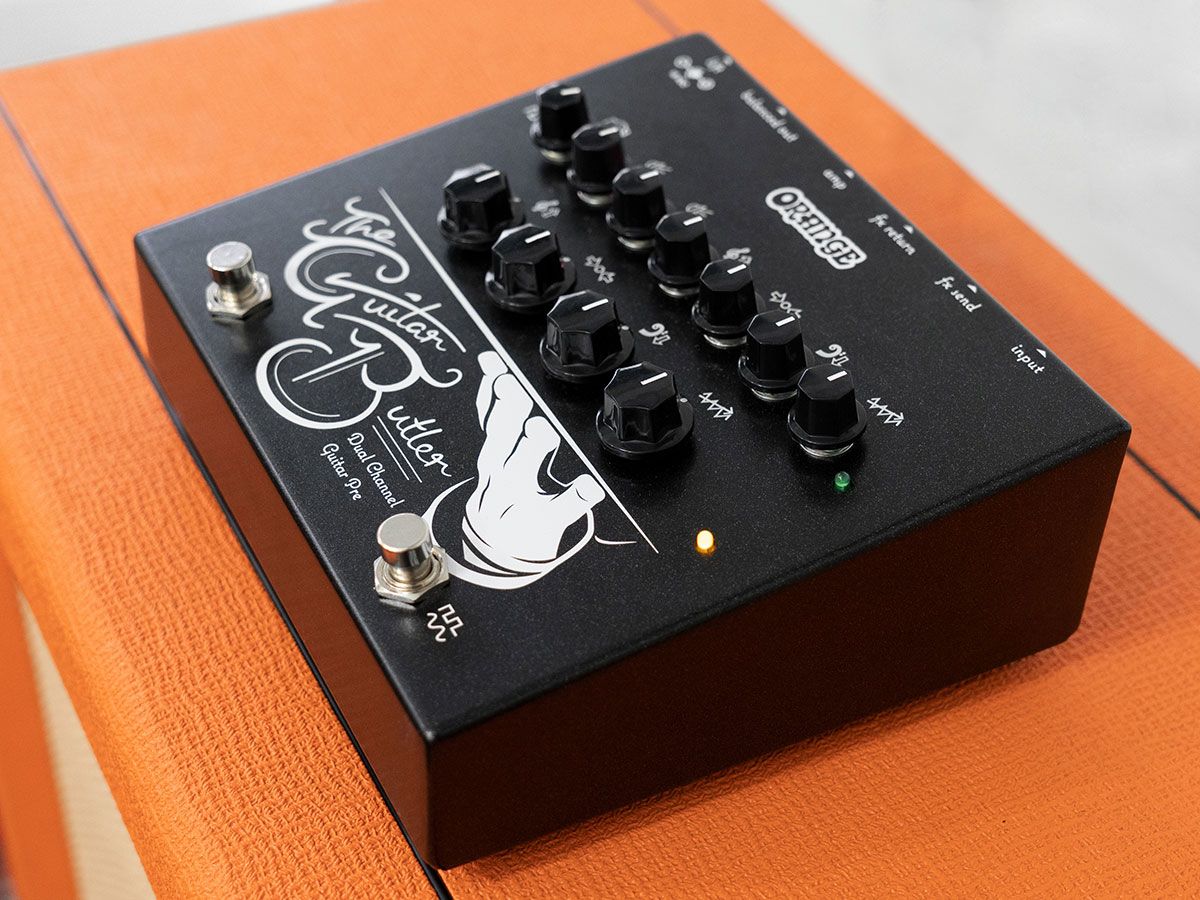 Orange unveils the Guitar Butler, a compact two-channel preamp and