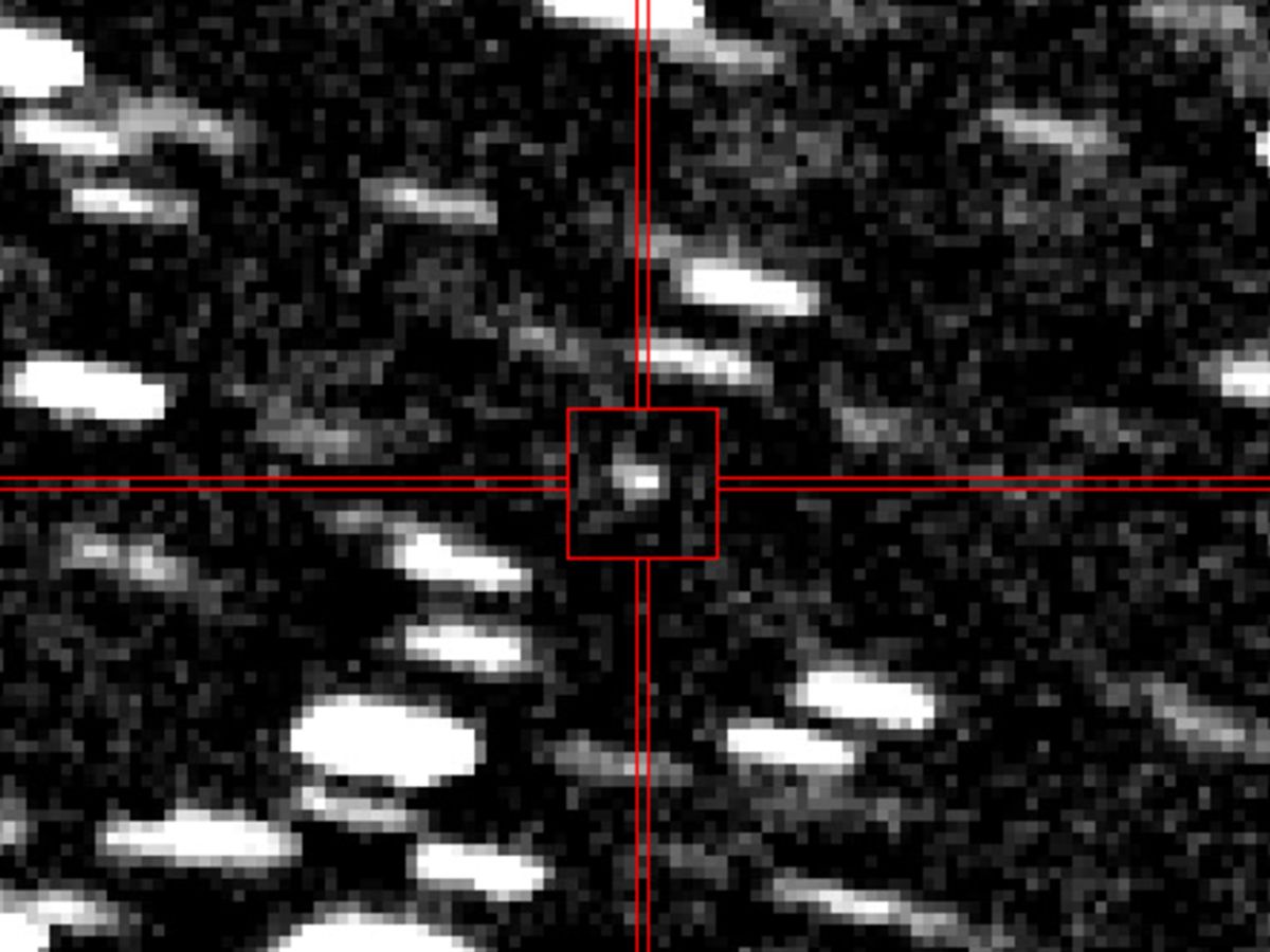 Astronomers spot potential 'interstellar visitor' A11pl3Z shooting