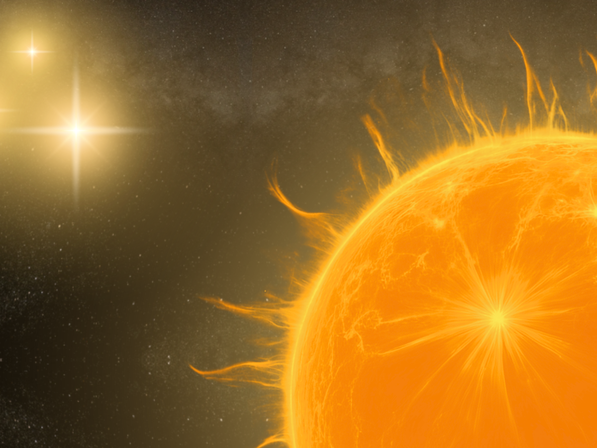 This record-breaking quadruple star system is so jam-packed it