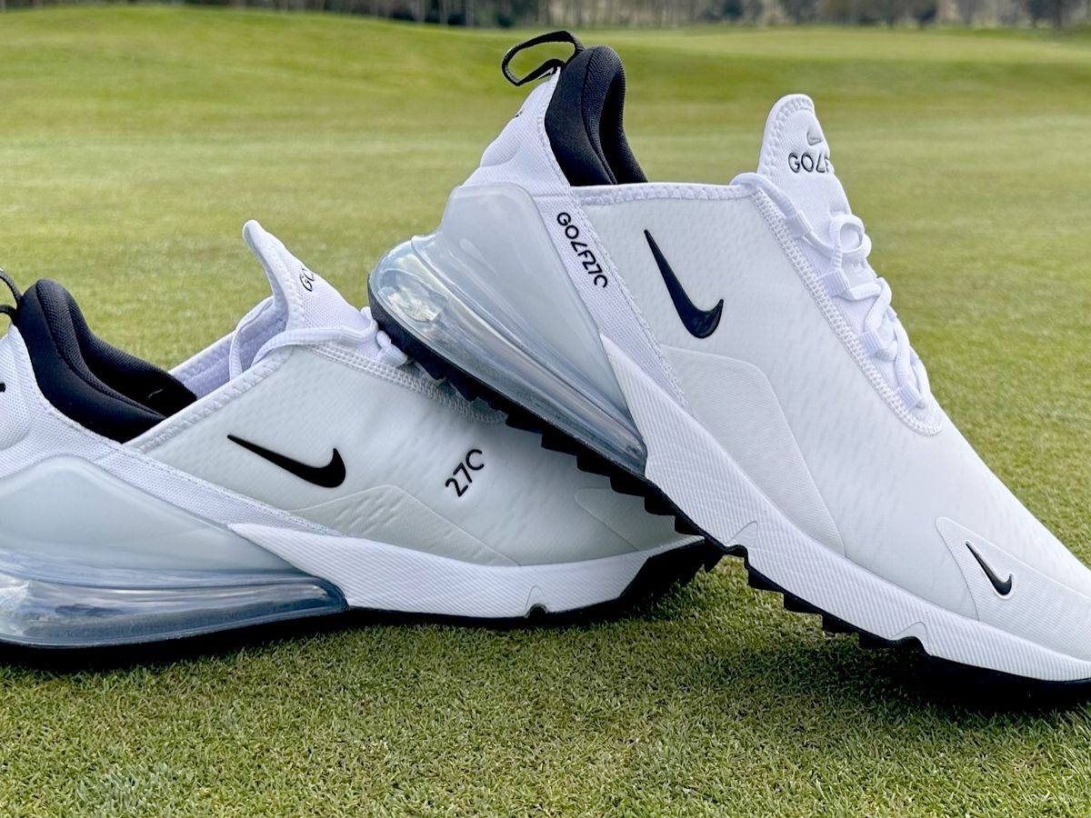 グッドスコア! ゴルフ! 精悍 Nike Air Max 270 G Golf Shoe Nike Air Max 270 G Golf Shoes 2021 Light Bone/White/Black
