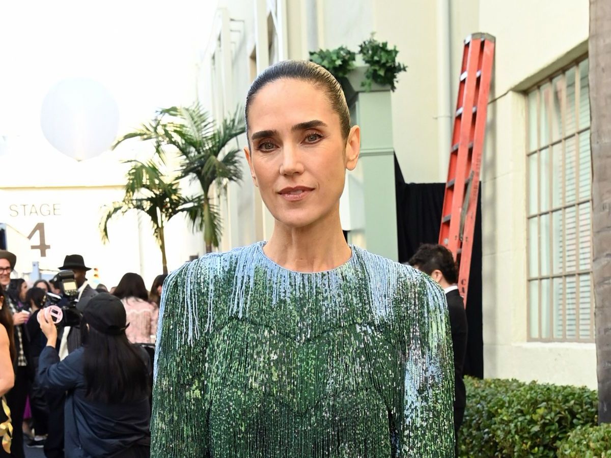 Jennifer Connelly's boots and mini dress are a winning combo | Woman & Home