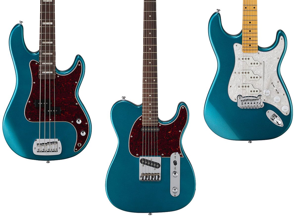 G&L adds Emerald Blue Metallic finishes to three Tribute