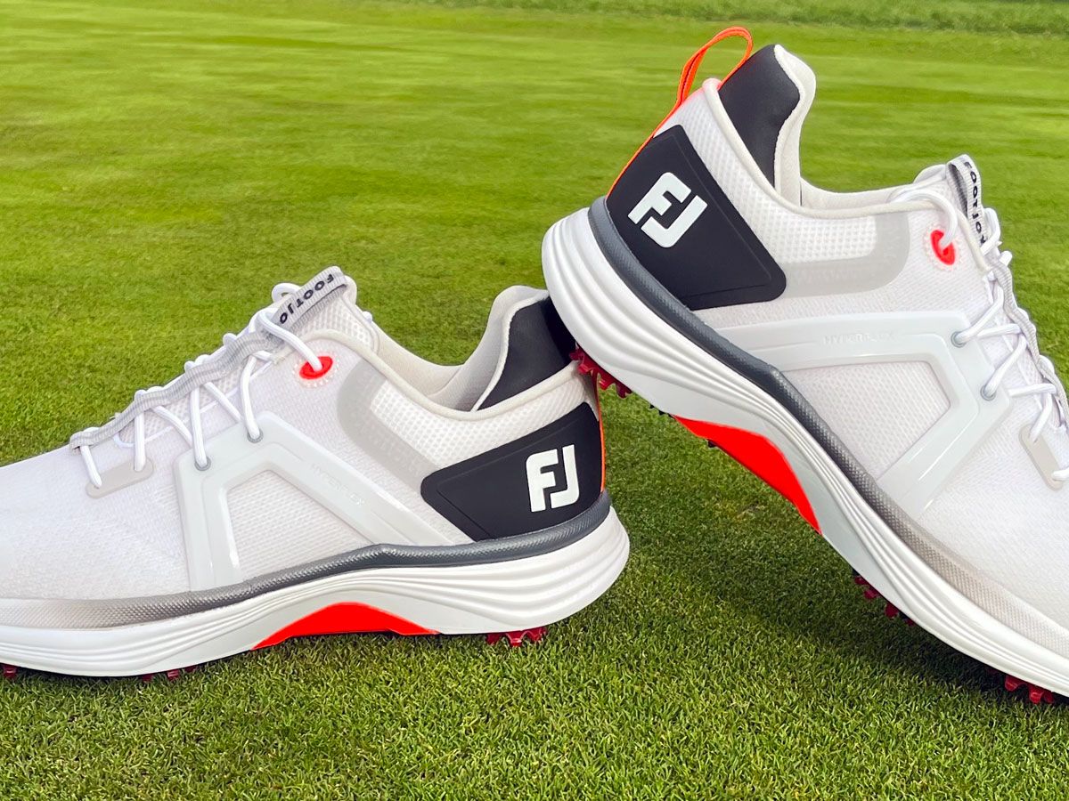 2025 Footjoy homme Hyperflex Carbon LE blanc/bleu porté une fois