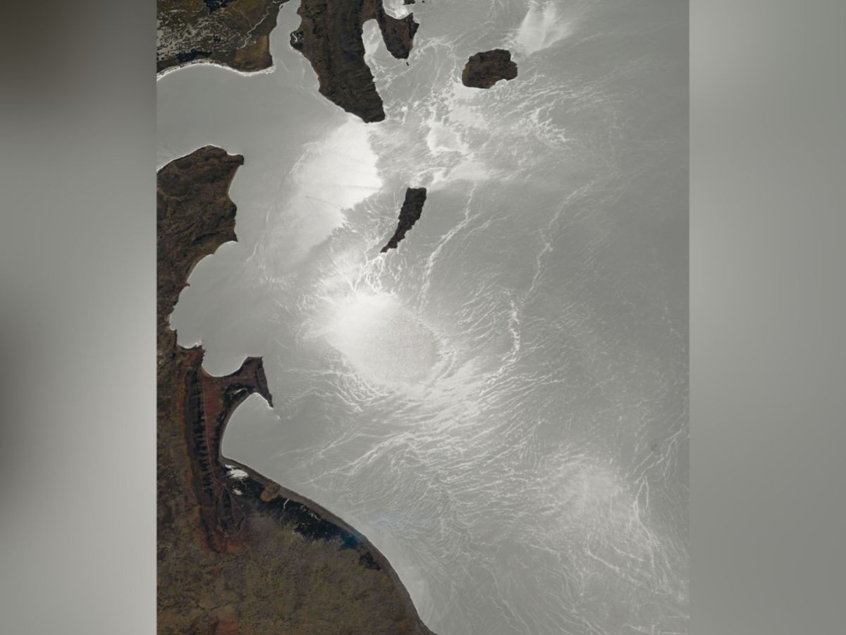 ISS astronaut spies sunglint from Lake Titicaca photo of the day for July  9, 2025 | Space