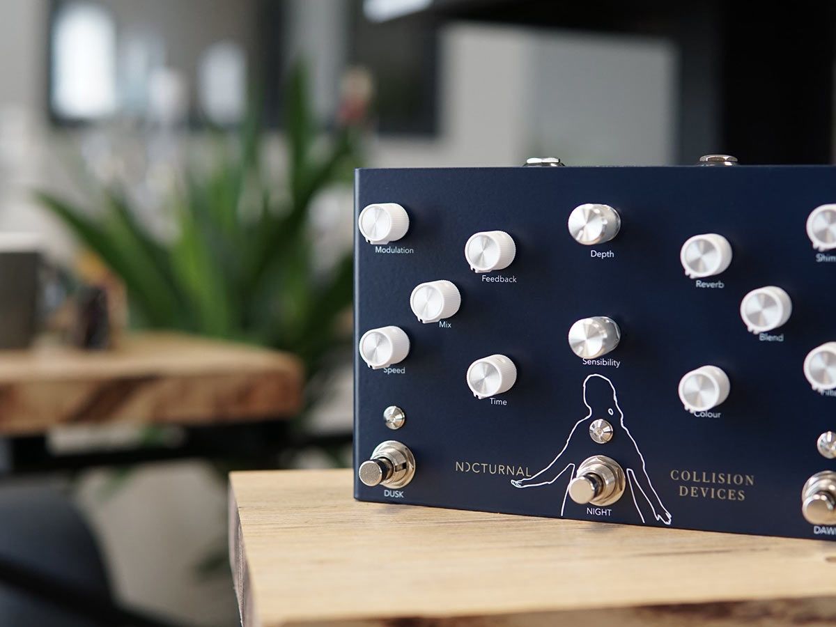 ギター Collision Devices NOCTURNAL Collision Devices Nocturnal Shimmer Reverb, Modulated Delay