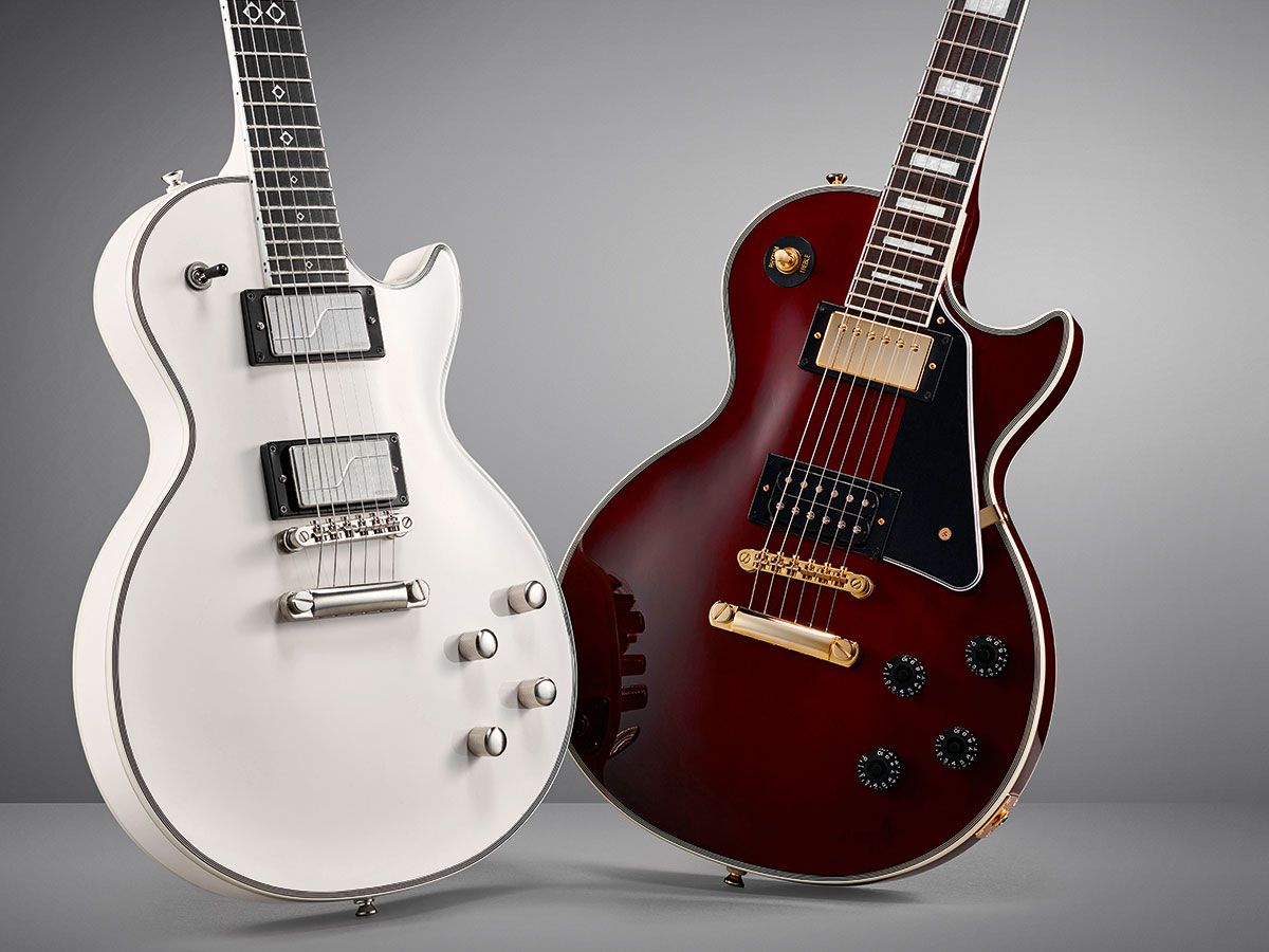 美品 EPIPHONE Jerry Cantrell Les Paul Epiphone Jerry Cantrell 'Wino' Les Paul Custom and Les Paul Custom