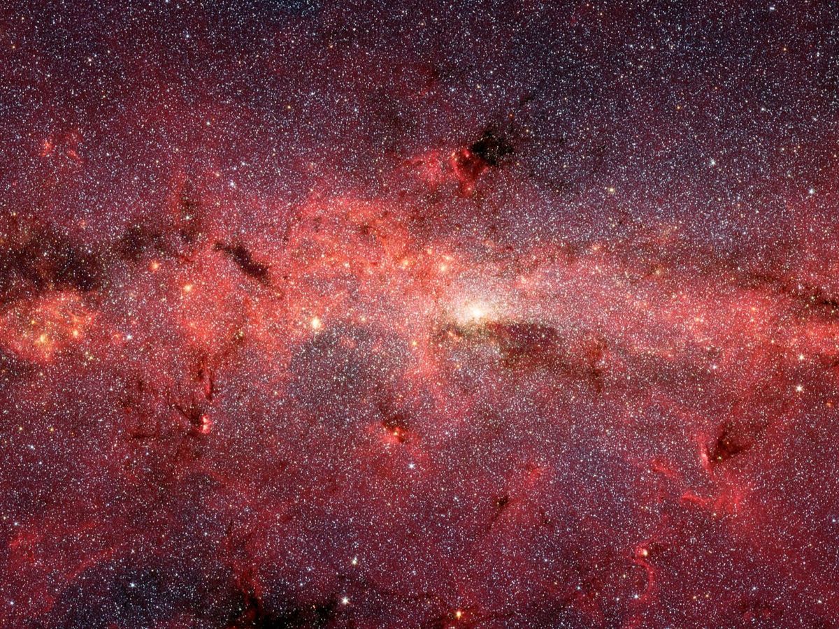 Milky Wayです。 Our Milky Way's 'Zone of Avoidance' holds a galaxy supercluster