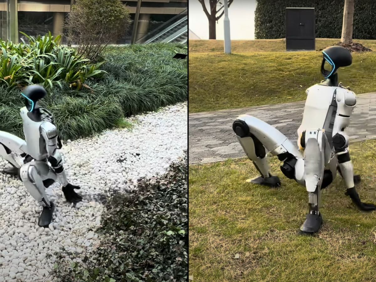 Watch this humanlike robot 'rise from the dead' with creepy speed