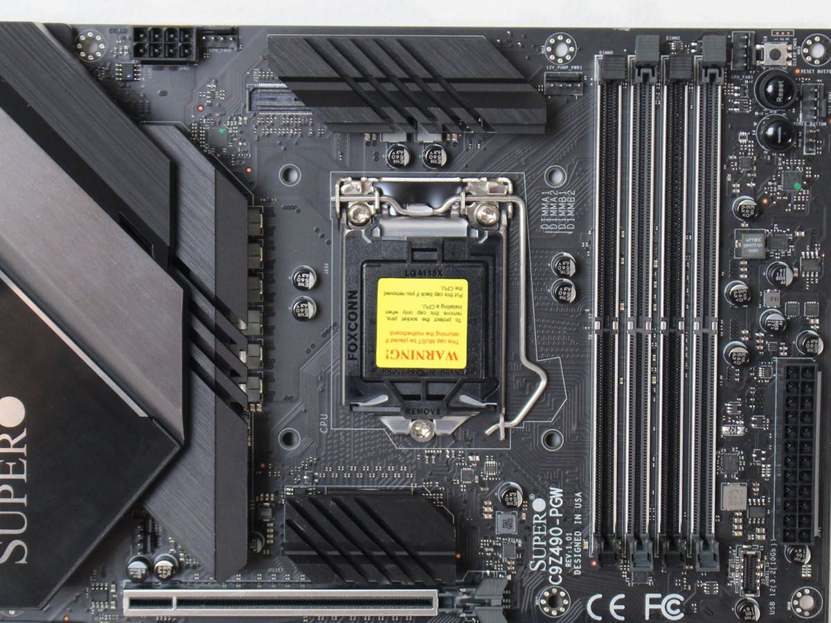 Supermicro C9Z490-PGW Review: Server DNA Meets Gaming