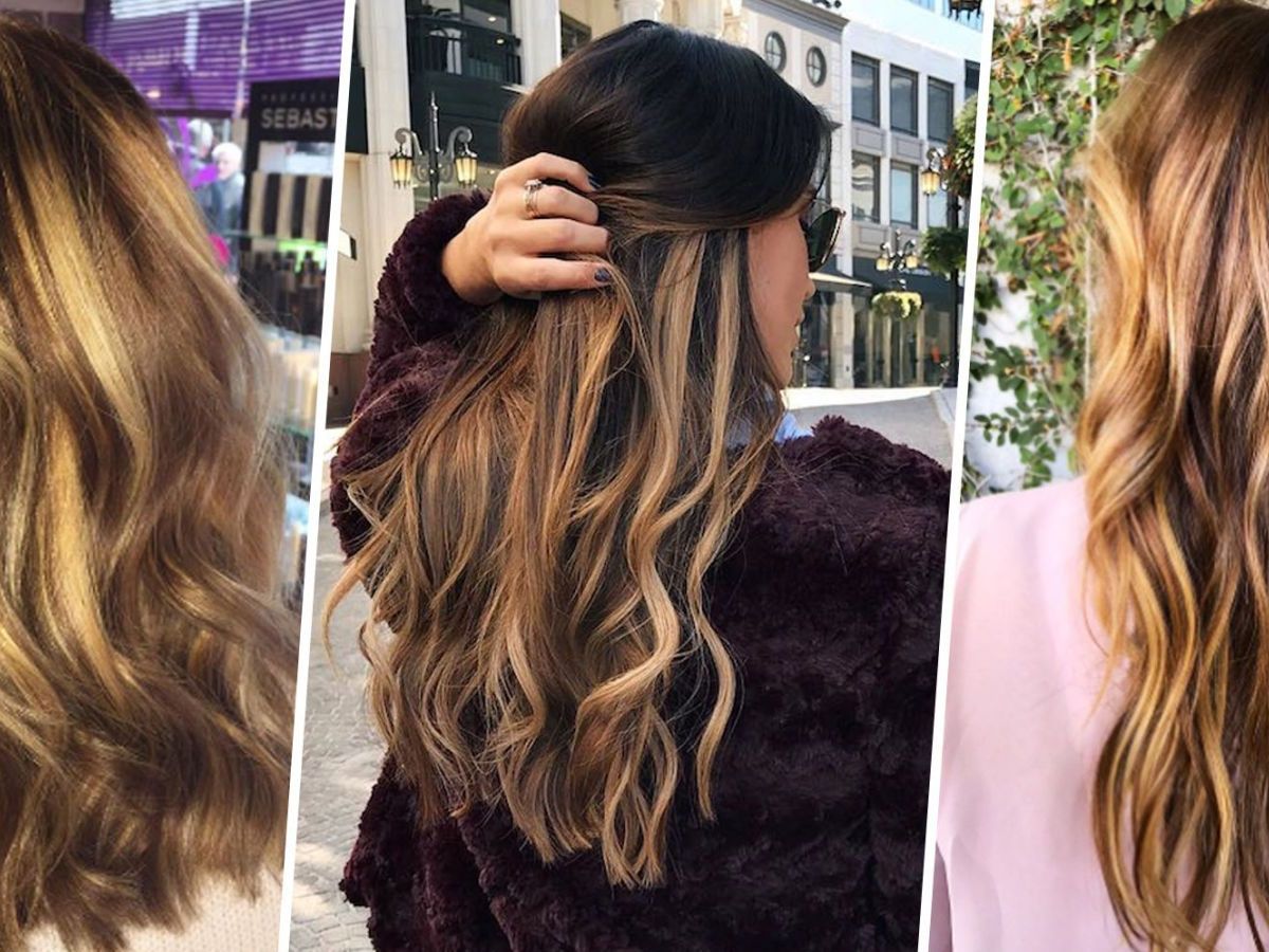 Best Balayage for Brunettes - Tiger Eye Hair Trend | Marie Claire