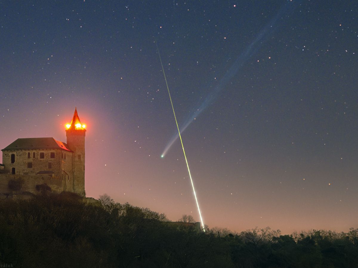 What are the odds': Superbright comet and exploding fireball