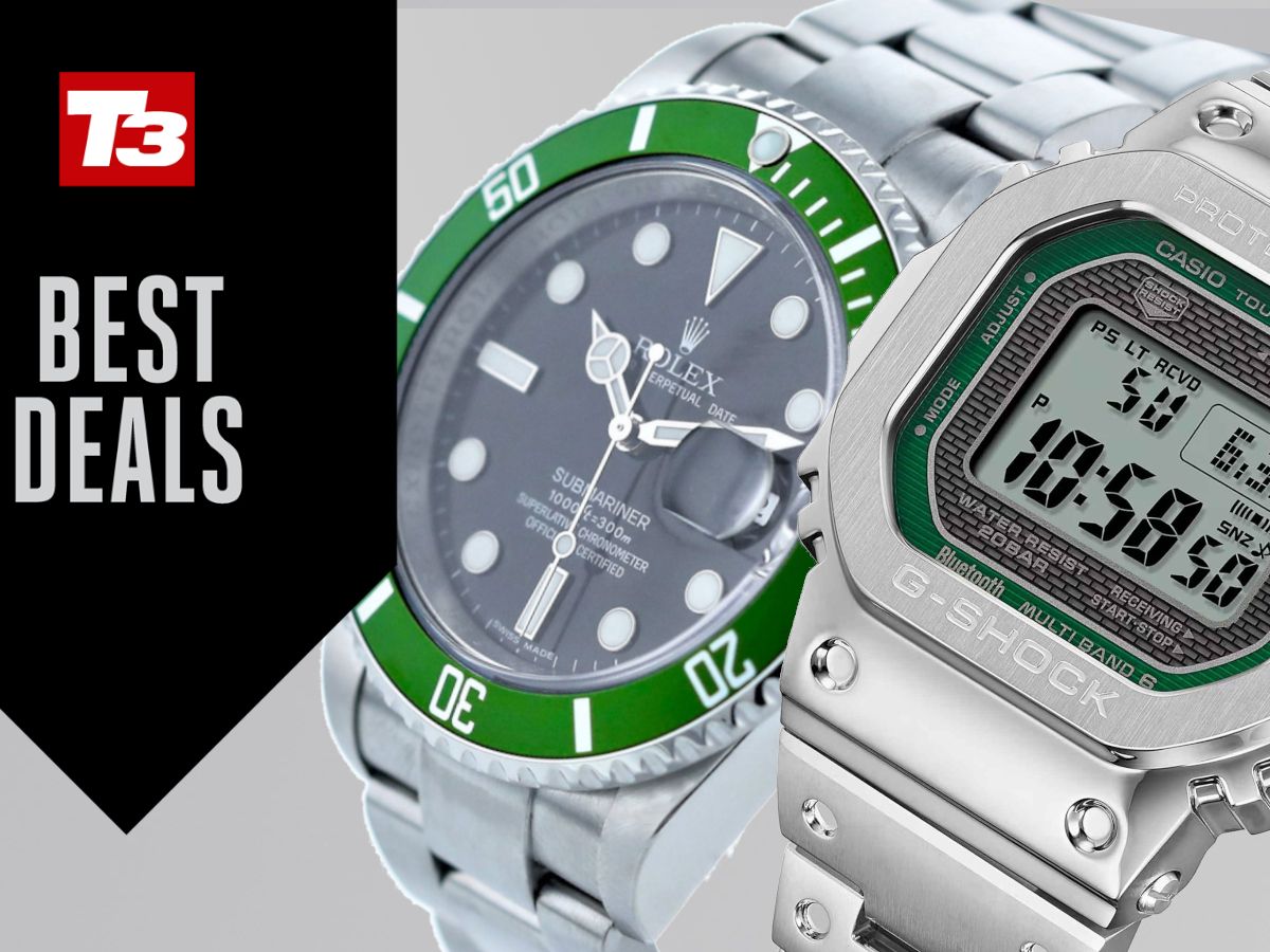 This full-metal Casio G-Shock mimics the Rolex Kermit for under