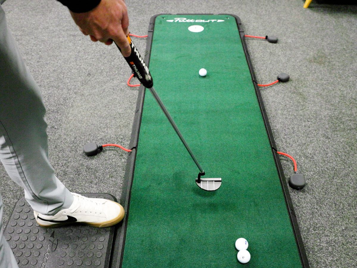PuttOUT AirBreak Putting Mat Review | Golf Monthly