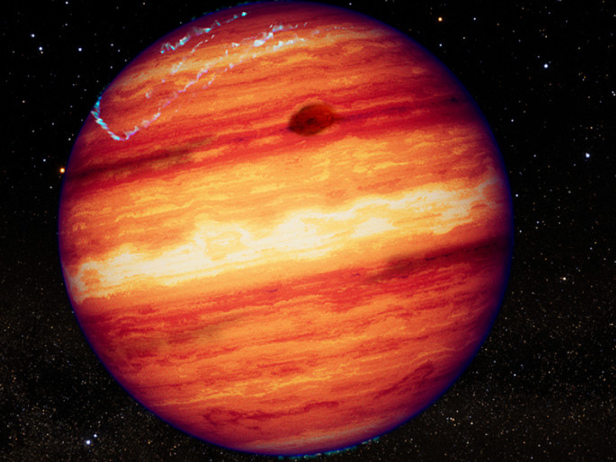 James Webb Space Telescope dives into the atmosphere of a
