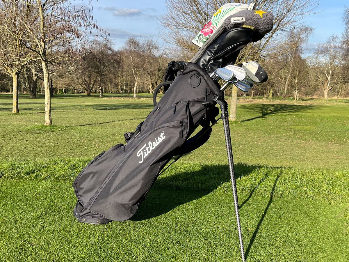 Titleist Carbon Golf Bag Carbon Golf Stand Titleist 2021 Players