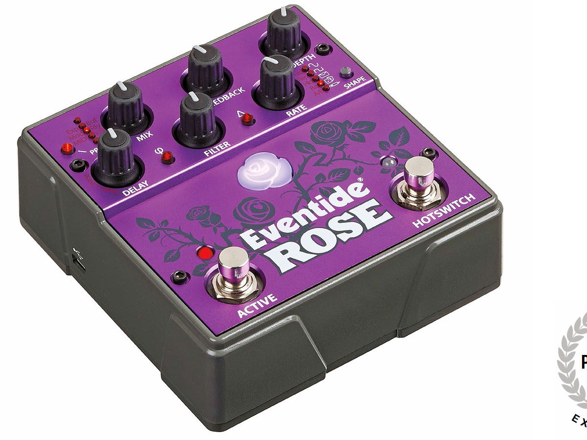 ギター EVENTIDE ROSE Review: Eventide's Rose pedal offers a world of tones and textures