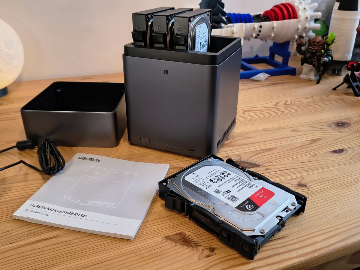 Ugreen DH4300 Plus NAS for home and small business drops to $374