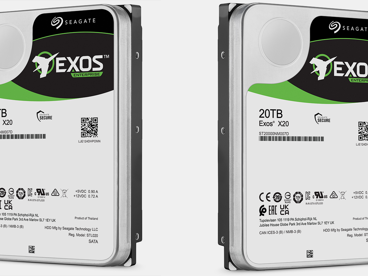20TBHDD Seagate ST20000NE000　4本セット Seagate Exos X24 ST20000NM000H 20TB SATA 3.5