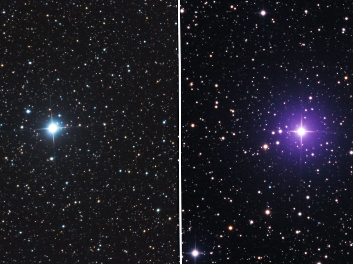 2 'new stars' have exploded into the night sky at once