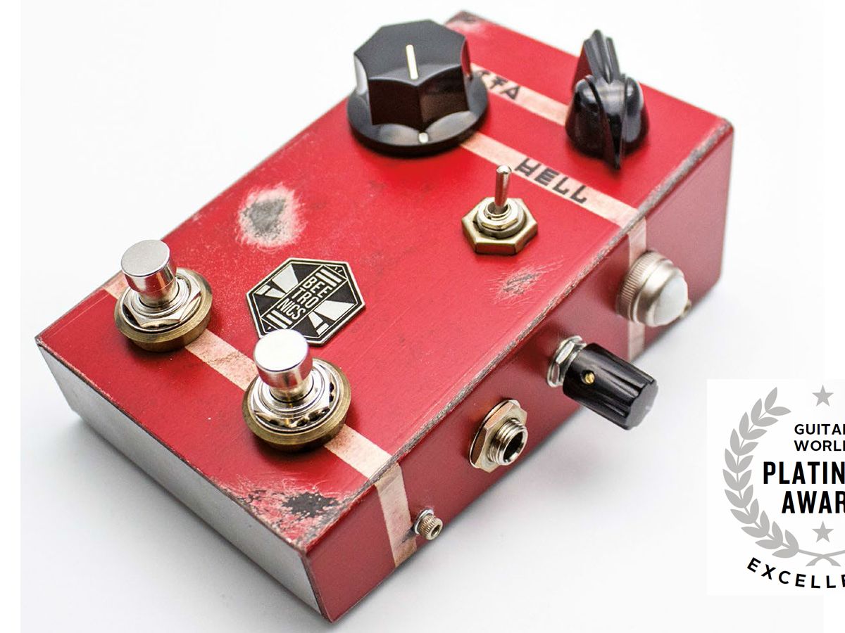 BEETRONICS OCTAHIVE ハイゲイン・オクターブ・ファズペダル Beetronics Octahive Top-