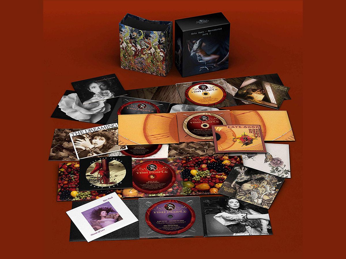 Blondie & Kate Bush CD セット 7枚 Get Kate Bush's seven-disc Remastered Part 1 box set for