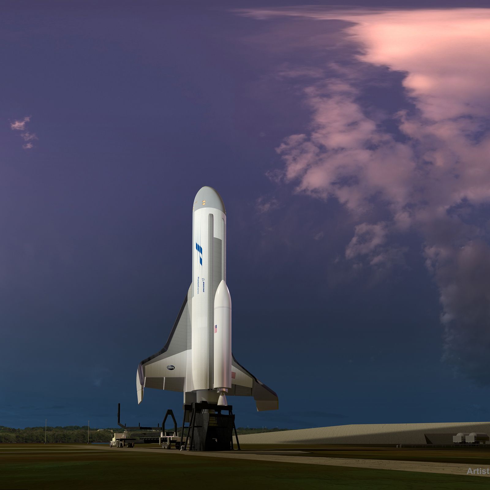 スパドラ DARPA scraps XS-1 military space plane project after Boeing drops